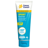 Aero Healthcare CANCER COUNCIL SPF50+ Sport Sunscreen Tube 110mL (Carton of 30 Each)